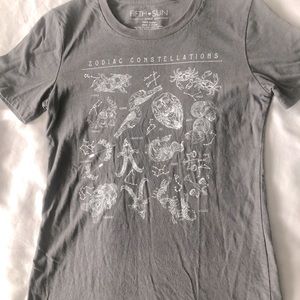 Gunpowder grey zodiac shirt